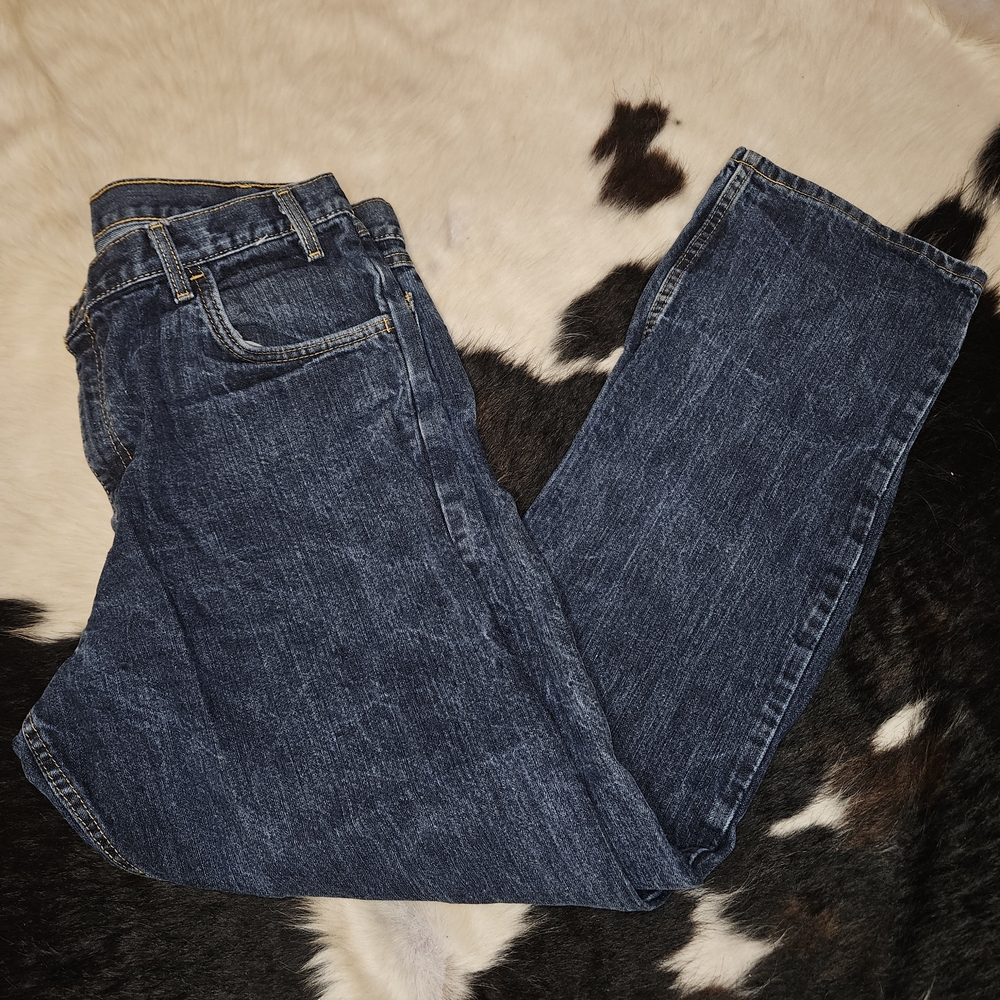 Stylish Men's Denim Straight Jeans